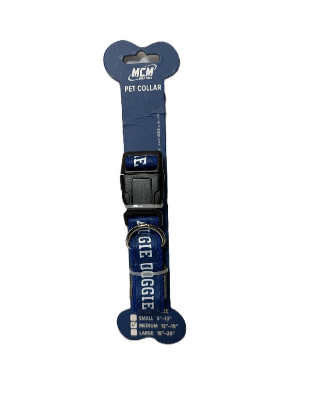 Augustana College Dog Collar Medium Blue NCAA Adjustable Pet Collar NWT
